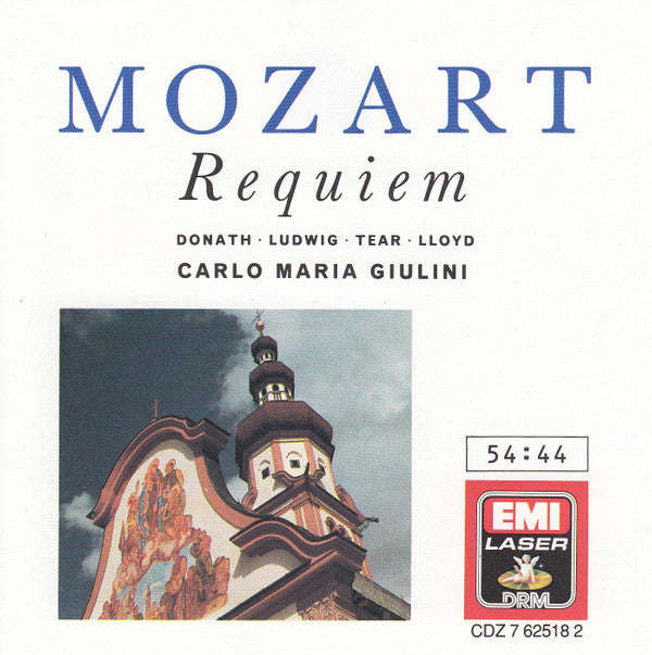 Mozart, Donath, Ludwig, Tear, Lloyd, Carlo Maria Giulini - Requiem