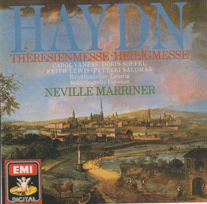 Haydn - C Vaness, D Soffel, K Lewis, P Salomaa, R Leipzig, S Dresden, Sir N  Marriner - Theresien...