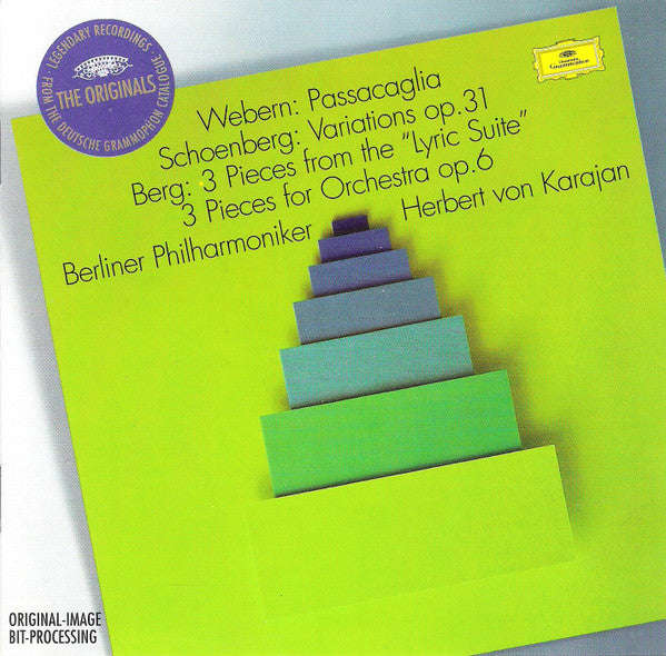 Webern / Schoenberg / Berg / Berliner Philharmoniker, Herbert von Karajan - Passacaglia, Variatio...