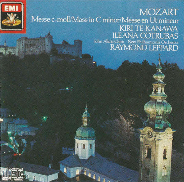 Mozart, Kiri Te Kanawa, I Cotrubas, J Alldis Choir, New Philharmonia Orchestra, R Leppard - Messe...