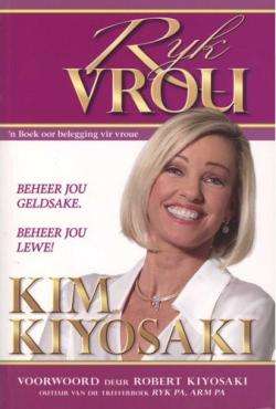 Ryk vrou 'n boek oor belegging vir vroue Kim Kiyosaki