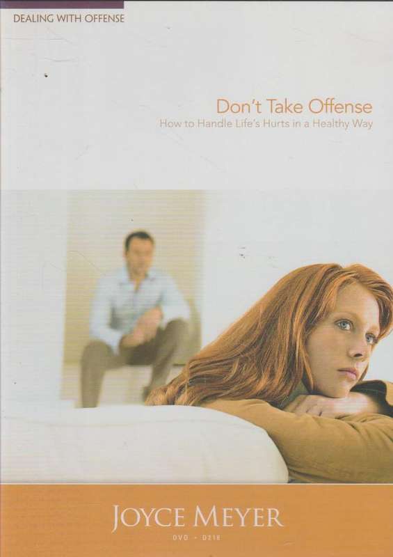 Dealing With Offense: Don't Take Offense - Joyce Meyer (DVD)