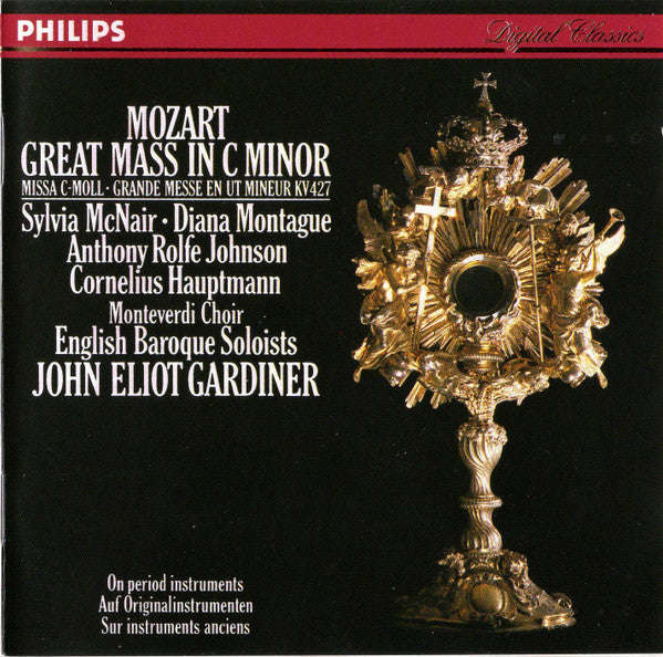 Mozart / S McNair, D Montague, A R Johnson, C Hauptmann, Monteverdi Choir, English Baroque Solois...