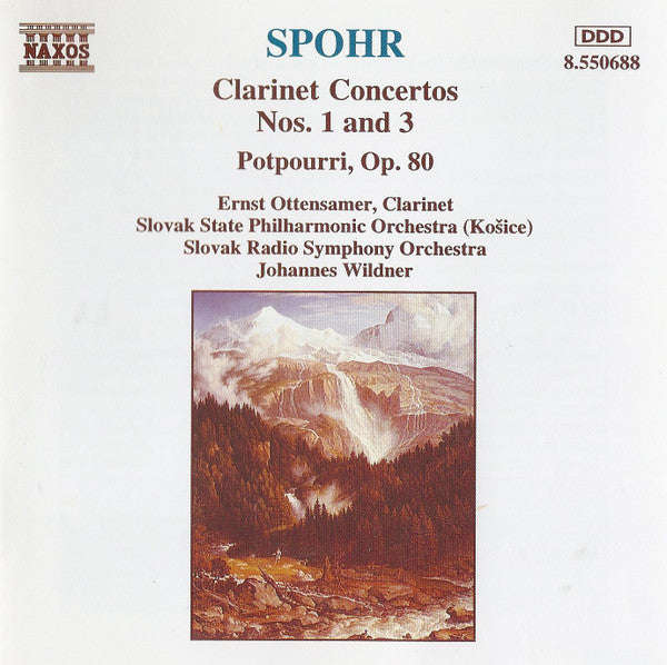 Spohr, Ottensamer, Slovak State Philharmonic Orchestra, Slovak Radio Symphony Orchestra, Wildner ...