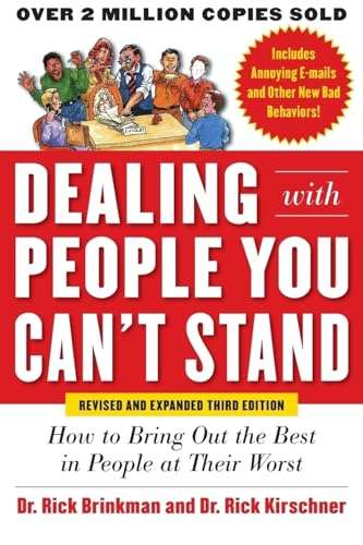 Dealing with People You Can't Stand: Revised and Expanded Third Edition - Dr Rick Brinkman & Dr R...