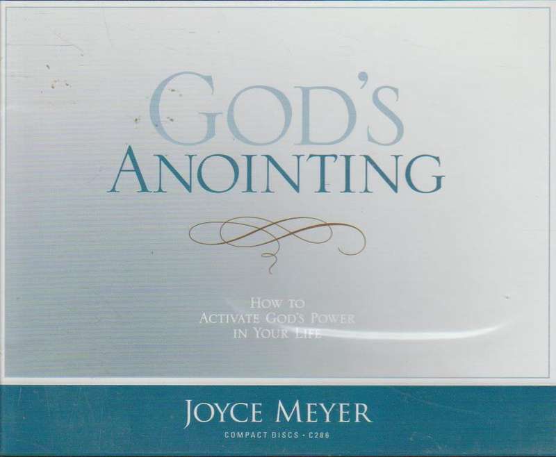 God's Anointing - Joyce Meyer (Audiobook - CD)