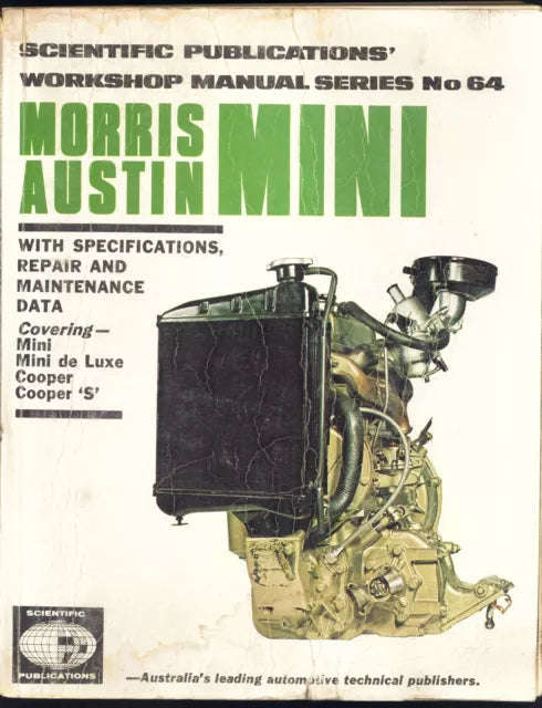 Morris Austin Mini workshop manual Scientific Publications
