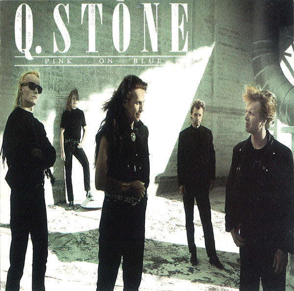 Q. Stone - Pink on Blue