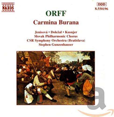 Orff, Jenisova * Dolezal * Kusnjer, Slovak Philharmonic Chorus, CSR Symphony Orchestra (Bratislav...