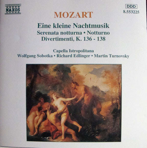 Wolfgang Amadeus Mozart, Capella Istropolitana, Edlinger, Turnovsky, Sobotka - Eine Kleine Nachtm...