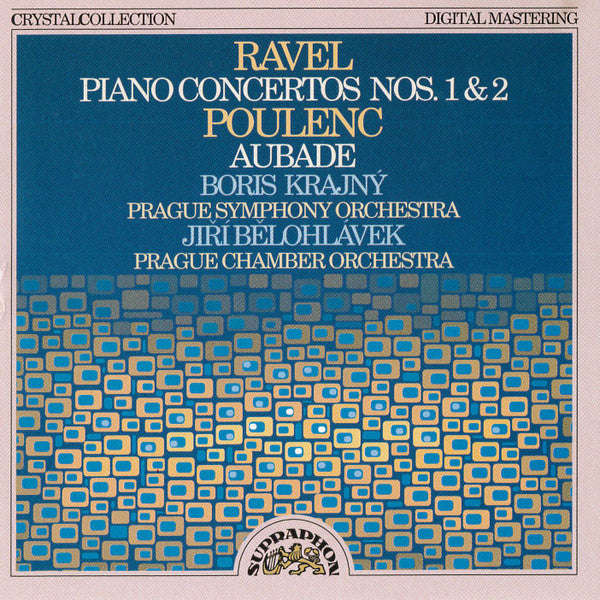 Ravel, Poulenc, Boris Krajny, Prague Symphony Orchestra, Prague Chamber Orchestra, Jiri Belohlave...