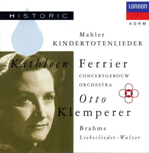 Mahler / Brahms - Kathleen Ferrier, Concertgebouw Orchestra, Otto Klemperer - Kindertotenlieder /...