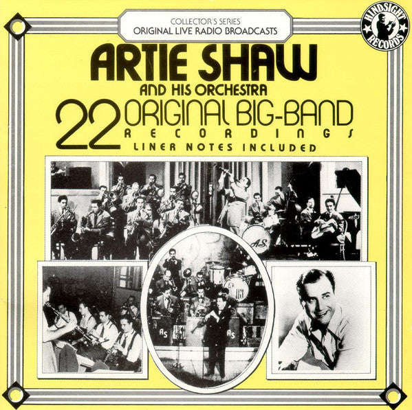 Artie Shaw And His Orchestra - 22 Original Big-Band Recordings (1938-1939)