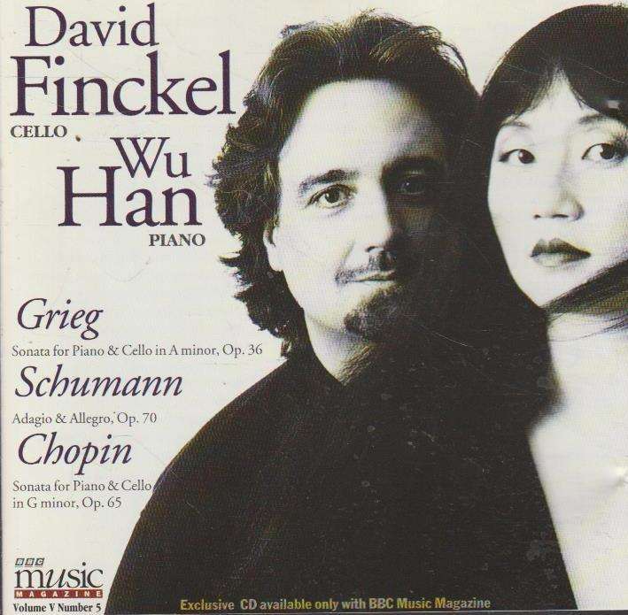 David Vinckel Cello - Wu Han Piano, Grieg , Schumann , Chopin  - Chopin Frederic - Grieg Edvard -...