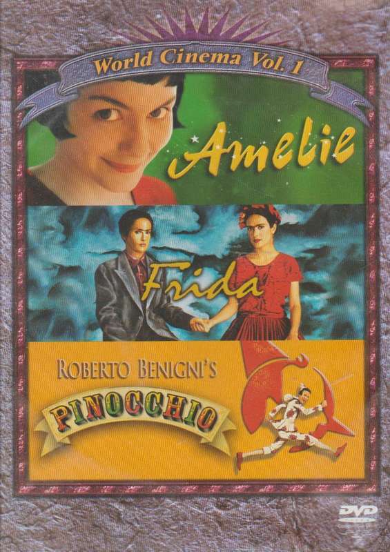 World Cinema Vol. 1: Amelie, Frida & Pinocchio (DVD)