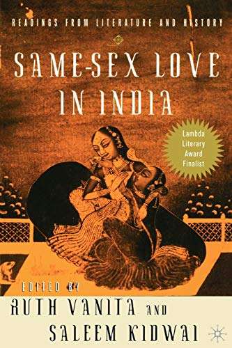 Same-Sex Love in India: Readings in Indian Literature - R. Vanita & S. Kidwai