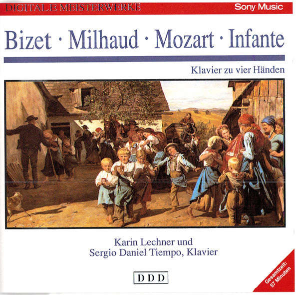 Karin Lechner & Sergio Tiempo, Bizet, Milhaud, Mozart, Infante - Klavier Zu Vier Handen
