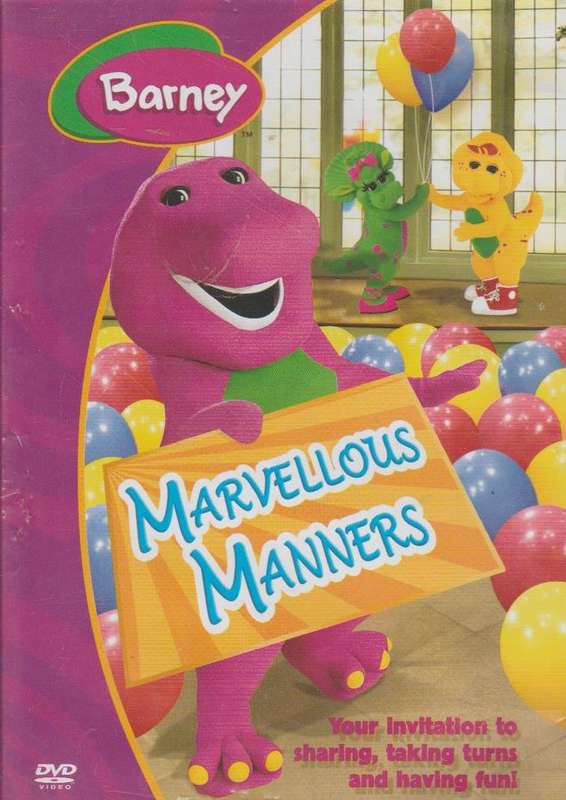 Barney: Marvellous Manners (DVD)