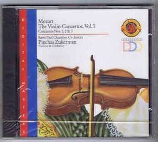 Mozart - Saint Paul Chamber Orchestra, Pinchas Zukerman - Violin Concertos Nos. 1, 2 & 3