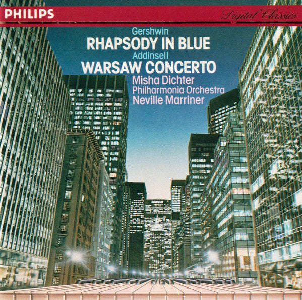 Gershwin - Addinsell - Misha Dichter - Philharmonia Orchestra - Neville Marriner - Rhapsody In Bl...