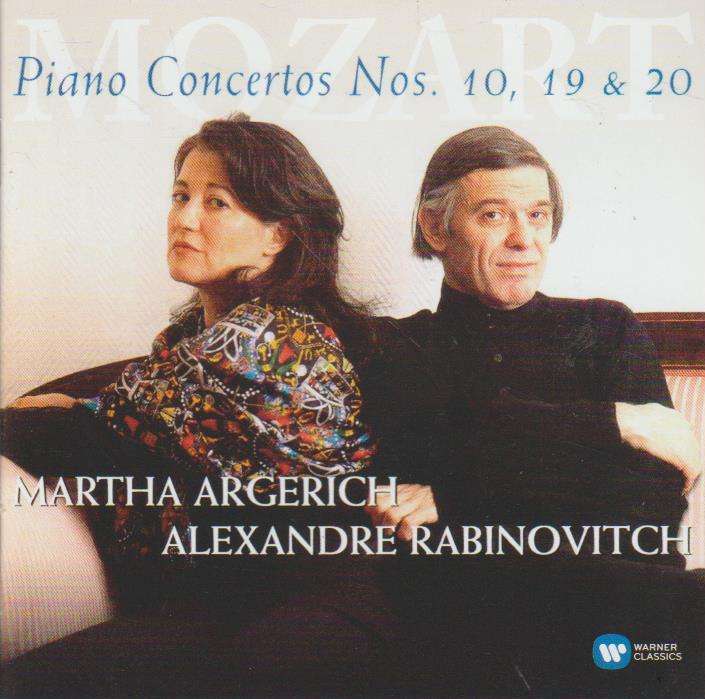 Wolfgang Amadeus Mozart; Martha Argerich, Alexandre Rabinovitch (Cadenza: Ludwig van Beethoven) -...