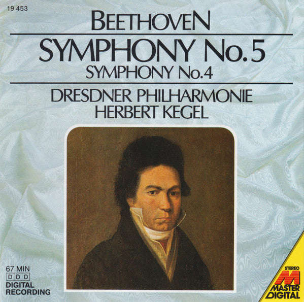 Beethoven - Dresdner Philharmonie, Herbert Kegel - Symphony No.5 / Symphony No.4