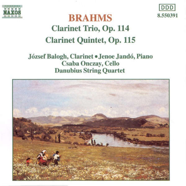 Brahms - Jozsef Balogh (2), Jenoe Jando, Csaba Onczay, Danubius String Quartet - Clarinet Trio, O...