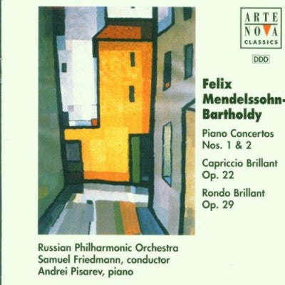 Mendelssohn, Russian Philharmonic Orchestra, Friedmann, Pisarev - Piano Concertos Nos.1 & 2 ; Cap...