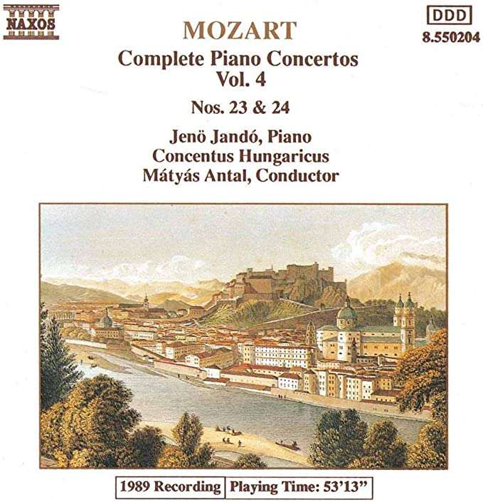 Mozart  Jeno Jando  Concentus Hungaricus  Matyas Antal - Complete Piano Concertos Vol. 4...