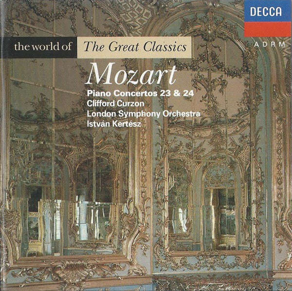 Mozart, Clifford Curzon, London Symphony Orchestra, Istvan Kertesz - Piano Concertos 23 & 24, Etc.