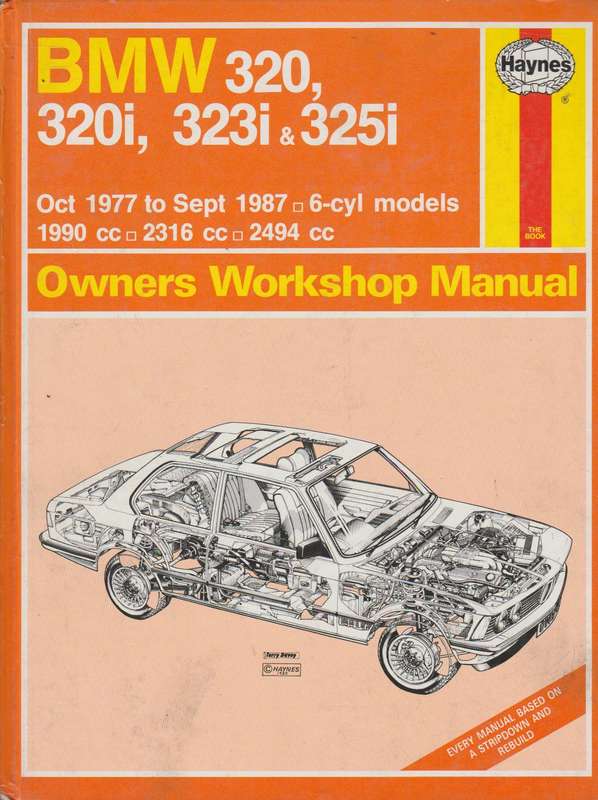 BMW 320, 320i, 323i & 325i Autobooks