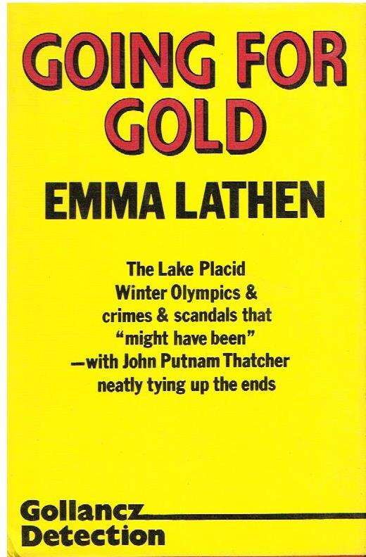 Going For Gold (1st edition 1981) - Emma Lathen