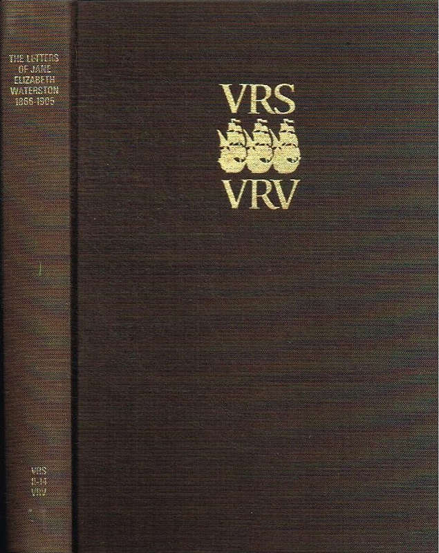 The letters of Jane Elizabeth Waterston 1866-1905 (Van Riebeeck Society) II-14