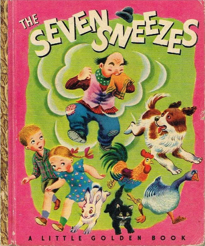 The seven sneezes Olga Cabral (little golden book 1948)