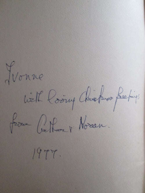 Lyrics from Libya and Lifetime Lyrics (signed and inscribed) - Arthur B Arnot