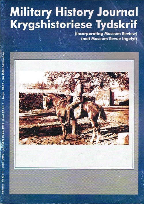 Military history journal krygshistoriese tydskrif vol14 no1 june 2007