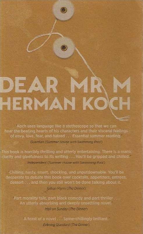 Dear Mr M Herman Koch