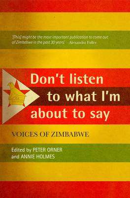 Don't Listen What I'm About To Say - Peter Orner