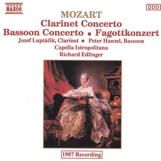 Richard Edlinger - Mozart: Clarinet Concerto; Bassoon Concerto