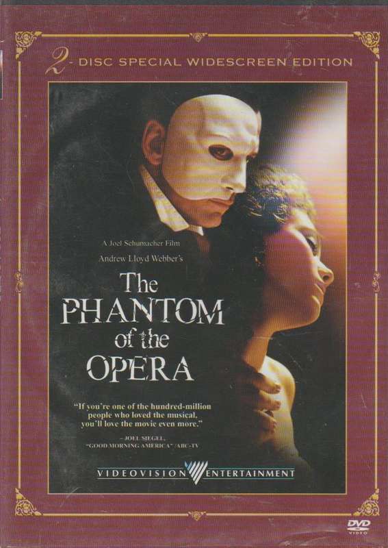 The Phantom Of The Opera (DVD)