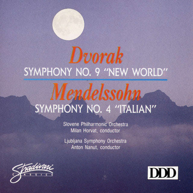 Dvorak/Mandelsohn- Symphony No 9 (New World), Symphony No 4 (talian)