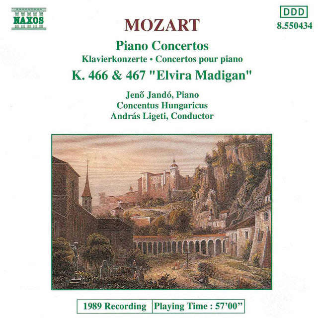 Mozart - Jeno Jando, Concentus Hungaricus, Andras Ligeti - Piano Concertos K.466 & 467 "Elvira Ma...