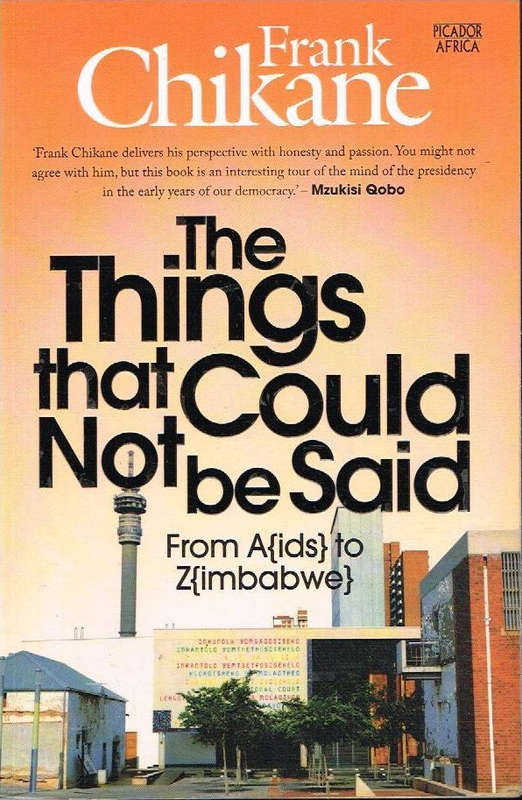 Things that could not be said - Frank Chikane