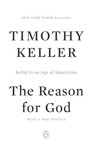 The Reason for God Belief in an Age of Skepticism - Timothy Keller