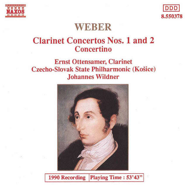 Carl Maria von Weber - Johannes Wildner, Czecho-Slovak State Philharmonic (Kosice), Ernst Ottensamer