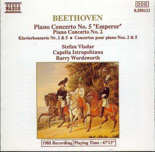 Beethoven, Stefan Vladar, Capella Istropolitana, Barry Wordsworth - Piano Concerto No. 5 "Emperor...