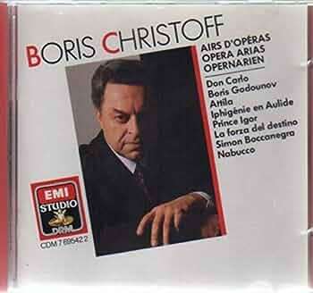 Boris Christoff - Airs d'operas