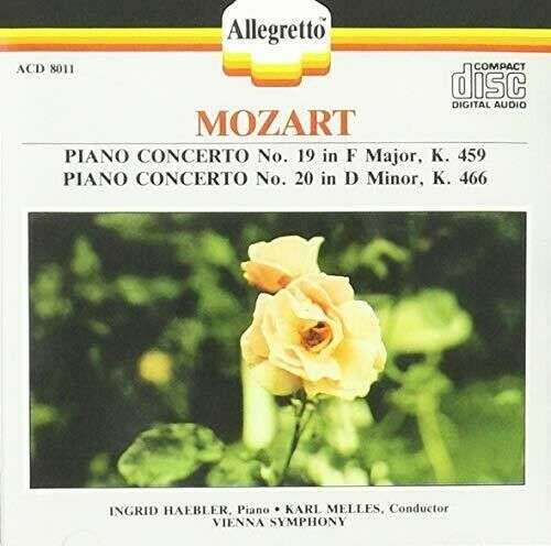 Mozart, Ingrid Haebler, Karl Melles, Vienna Symphony - Piano Concerto No. 19 in F Major, K. 459, ...