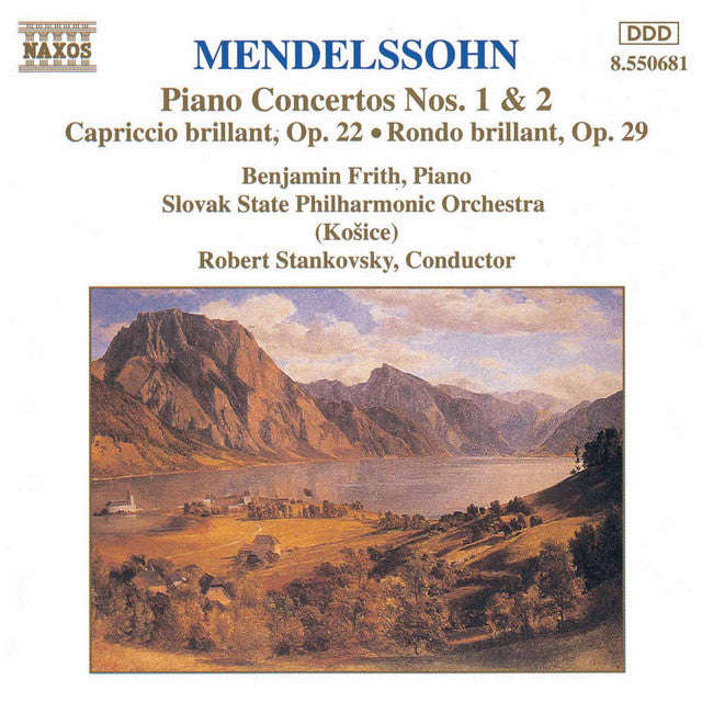 Mendelssohn - Benjamin Frith, Slovak State Philharmonic Orchestra, Kosice, Robert Stankovsky - Pi...