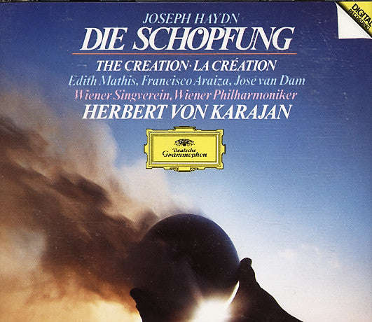 Haydn, Wiener Philharmoniker, Herbert von Karajan, Wiener Singverein, Edith Mathis, Francisco Ara...